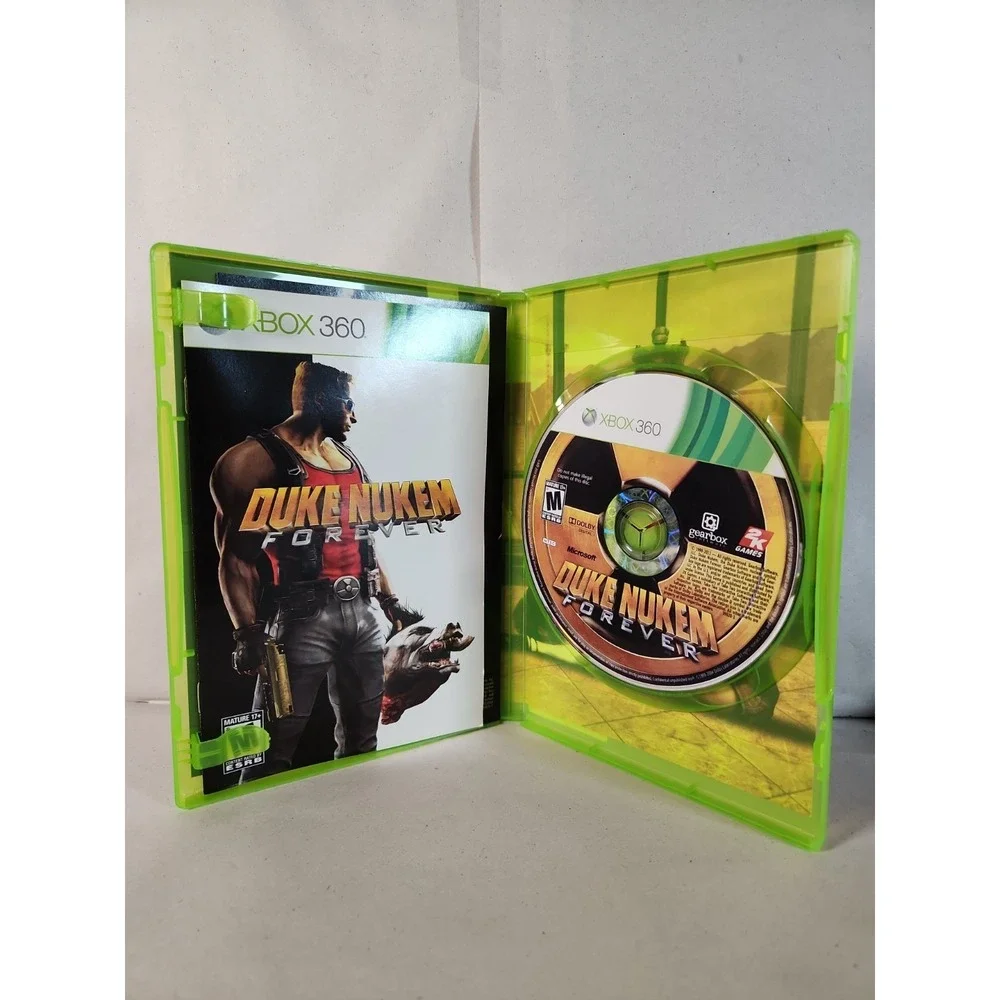 Duke Nukem Forever (Microsoft Xbox 360, 2011) Complete, CIB
